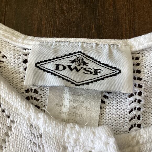 Vintage DWSF Pointelle Knit Top - Picture 5 of 7